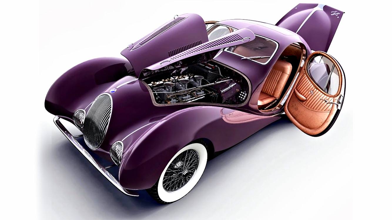 Click to Enlarge-Esc to Close myimgs/ArtDecoCars1937-60/Talbot-Lago t150 CMC Model car shop de.jpg